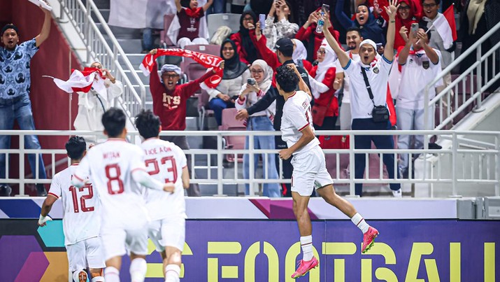 Berhasil Taklukan Korsel, Timnas Indonesia Masuk Semifinal AFC U-23 Asian Cup